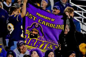 Fully invested: The Pirate Nation can now downplay the future against UNC...the monkey is off the back.
