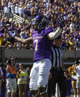 Keep it rolling: Isaiah Jones and ECU O needs to keep on keeping on this week.