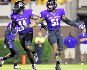 Halfway there: With Bigger and Overton, the Pirates already have a solid LB corps.