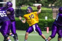 Transfer Blake Kemp is likely to assume top spot on depth chart.